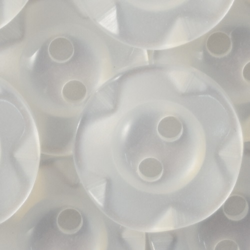 14MM DISHED EDGE WHITE 50PCS 1