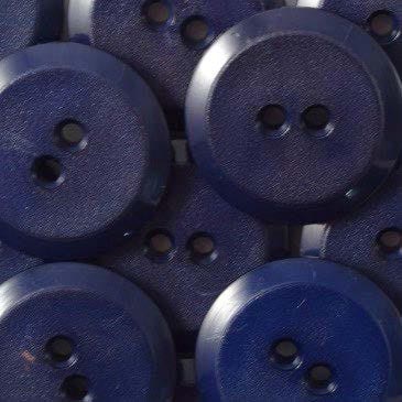 16MM 2 HOLE MATT TOP - 50PCS 25