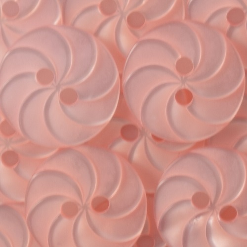 15MM 2 HOLE SWIRL PINK 50PCS 5