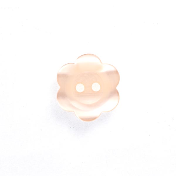 2 HOLE PEARLISED FLOWER SHAPE 50PCS 8