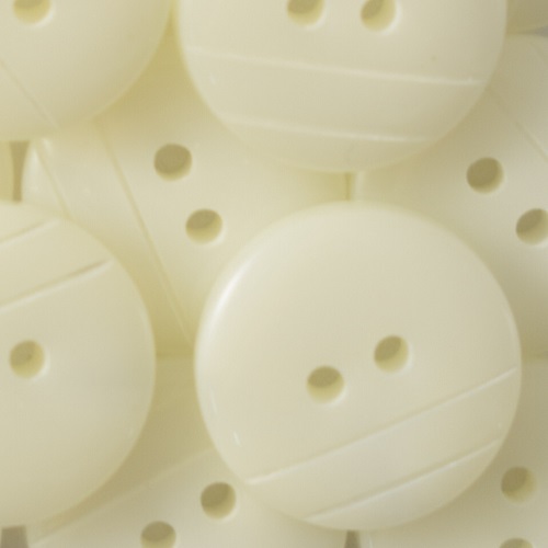15MM 2 HOLE MARLED SIDECUT CREAM 50PCS 8