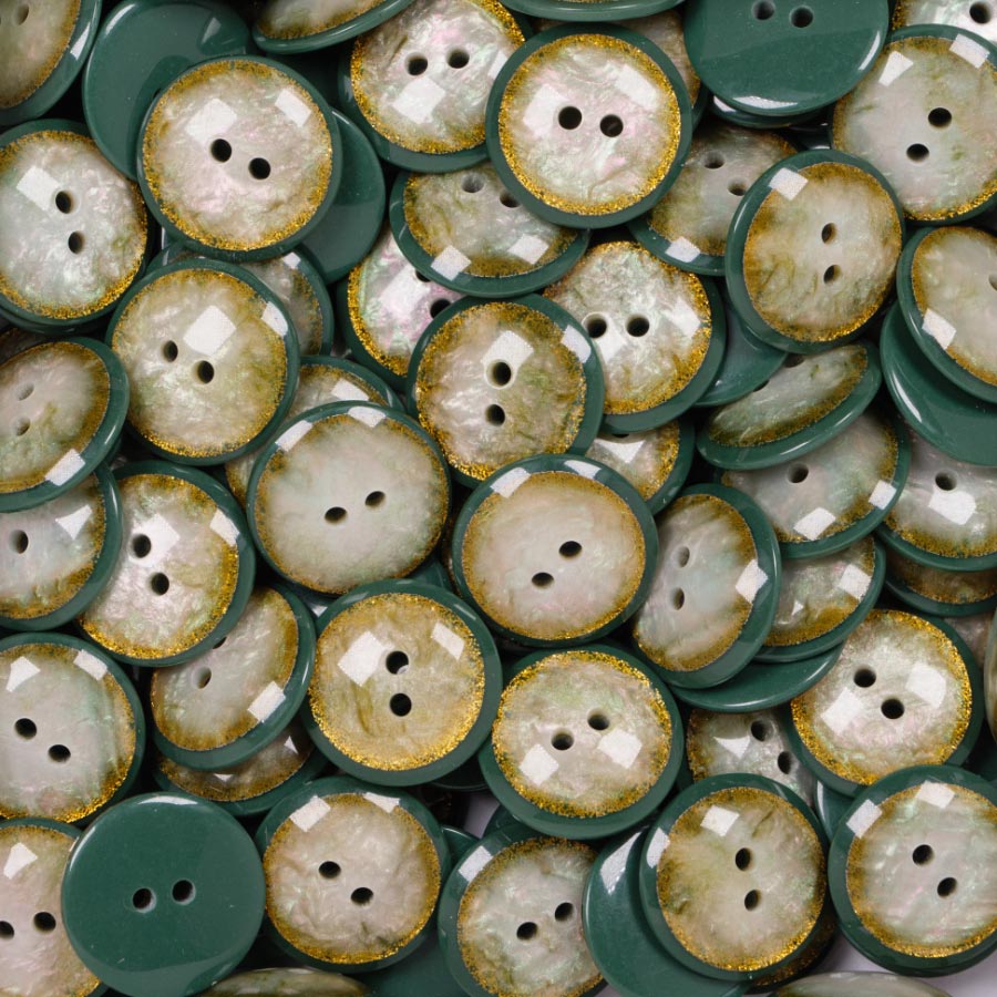 20MM 2 HOLE MOTTLED 50PCS 340