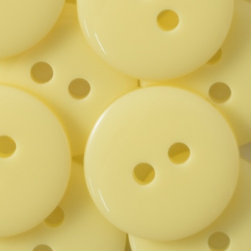 15MM 2 HOLE PEARLISED LEMON 50PCS 3