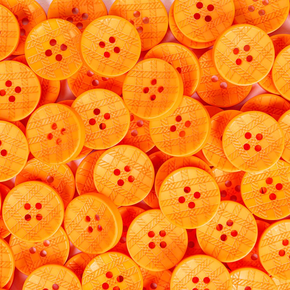 20MM 4 HOLE CHECK 50PCS Orange