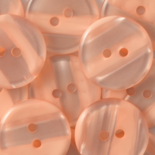 18MM 2 HOLE FLAT VARIEGATED PEACH 50PCS 49