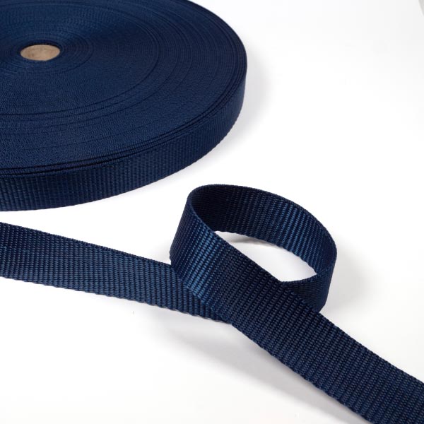 25MM POLYPROPYLENE WEBBING 50M NAVY