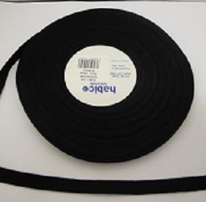COTTON INDIA TAPE 13MM 50MTS BLACK
