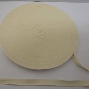 COTTON INDIA TAPE 13MM 50MTS CREAM