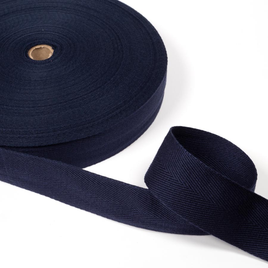 ACRYLIC WEBBING 25MMX50M NAVY