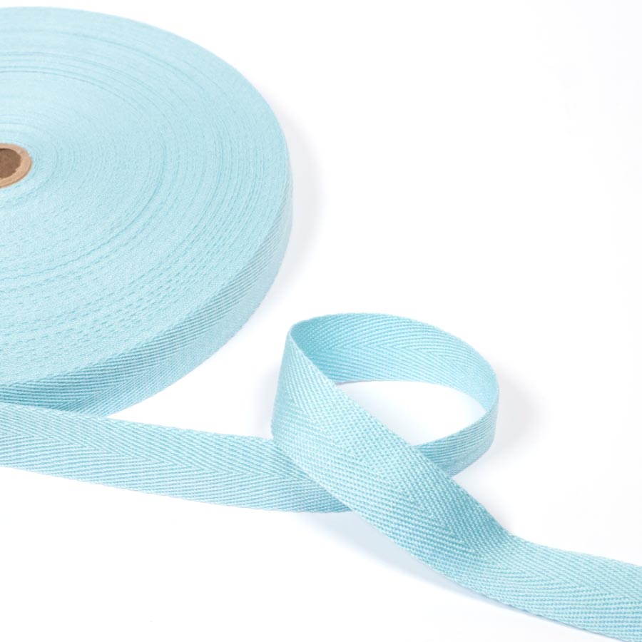 ACRYLIC WEBBING 25MMX50M PALE BLUE