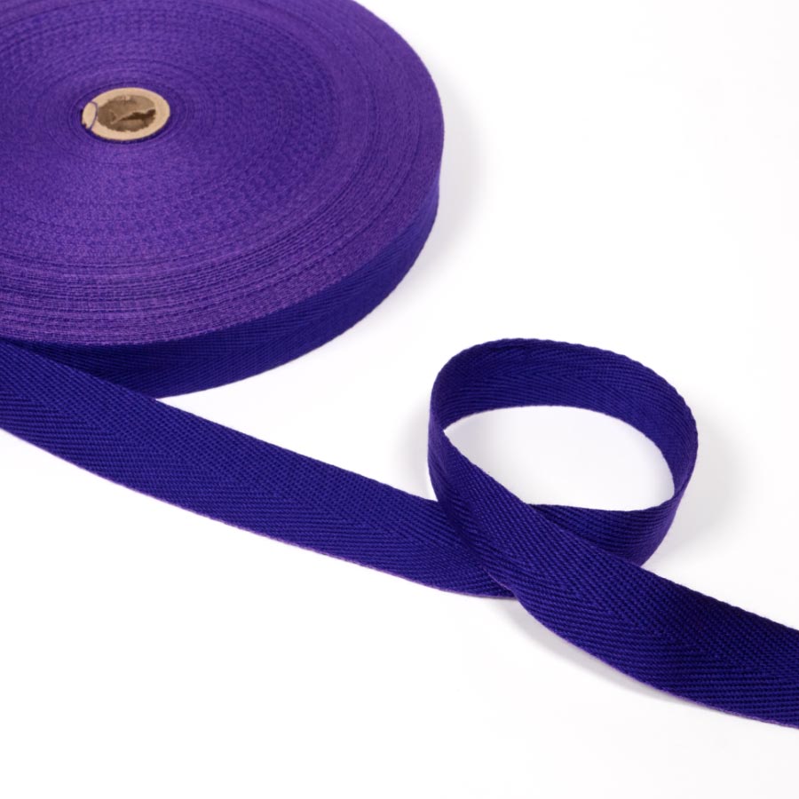 ACRYLIC WEBBING 25MMX50M PURPLE