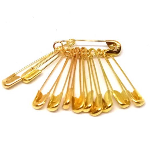 SAFETY PIN BUNCHES SIZE 000 19MM