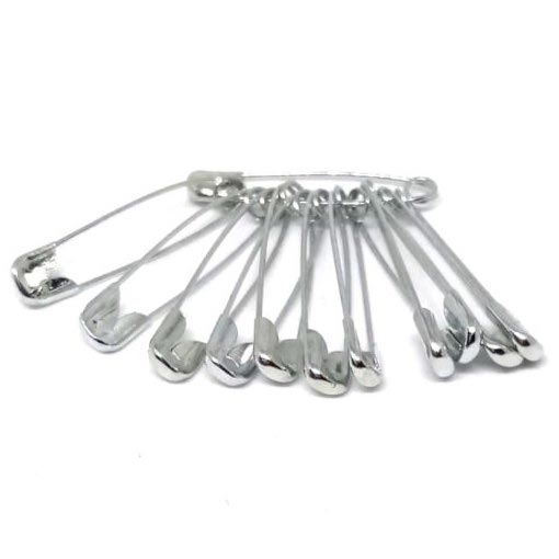 SAFETY PIN BUNCHES SIZE 2 38MM