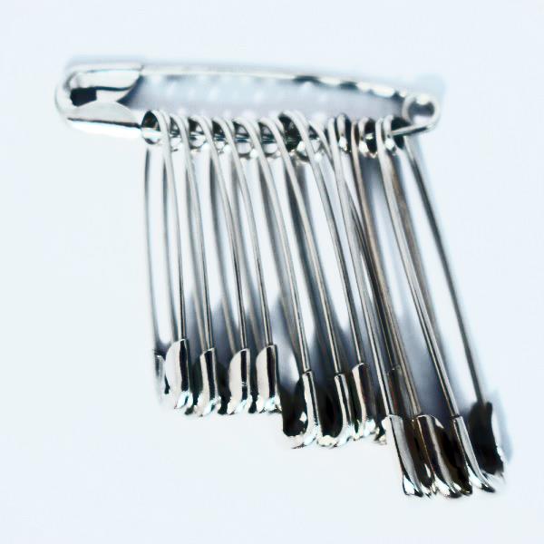 SAFETY PIN BUNCHES SIZE 0-2 28,32&38MM