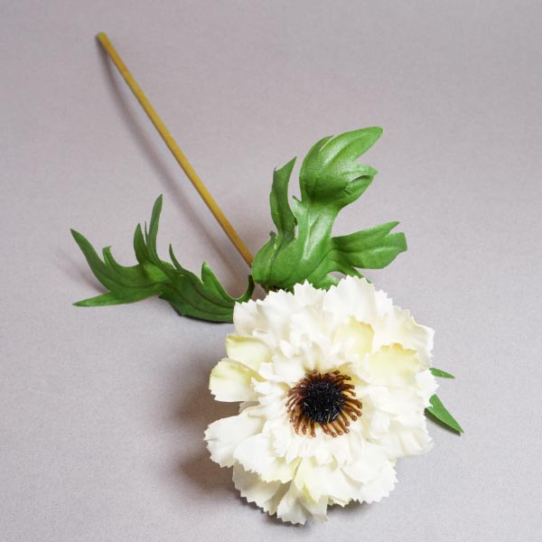 39CM ANEMONE STEM CREAM CREAM