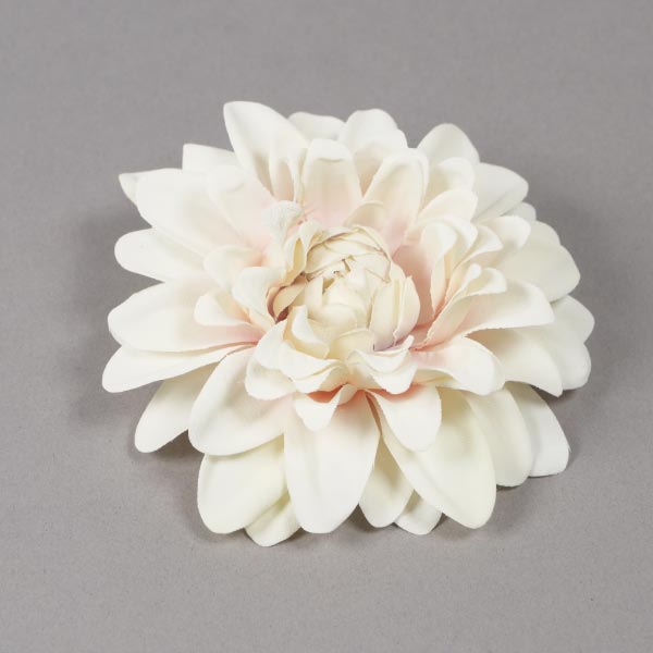 DAHLIA HEADS 1PC CREAM