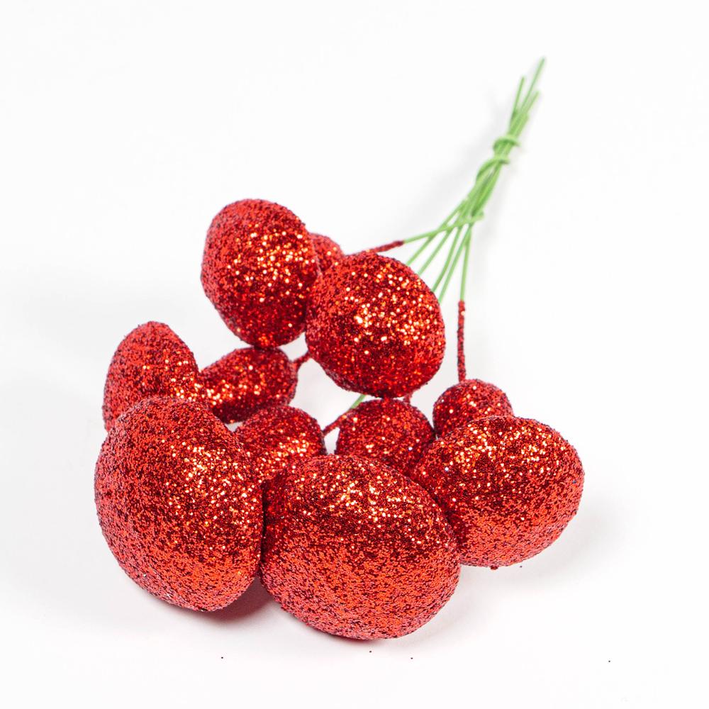 SPARKLING MUSHROOMS ASST SIZES 6PCS