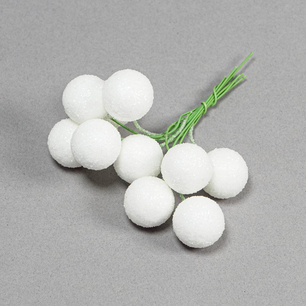 20MM GLITTER BALLS 10 HEADS