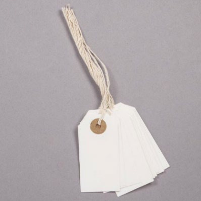 GIFT TAGS 10PCS 70 X 35MM