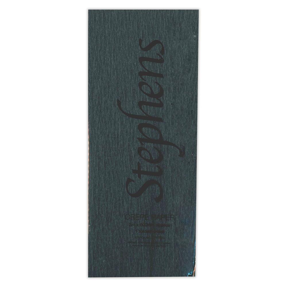 CREPE PAPER 3M X 500MM 1 SHEET BLACK