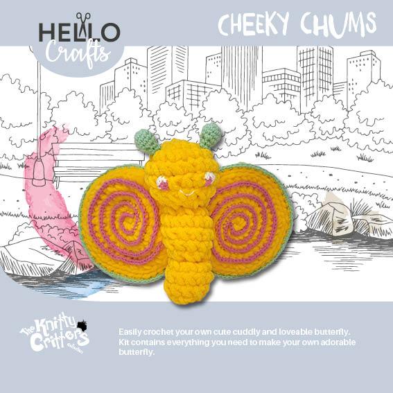 CHEEKY CHUMS - BUTTERFLY
