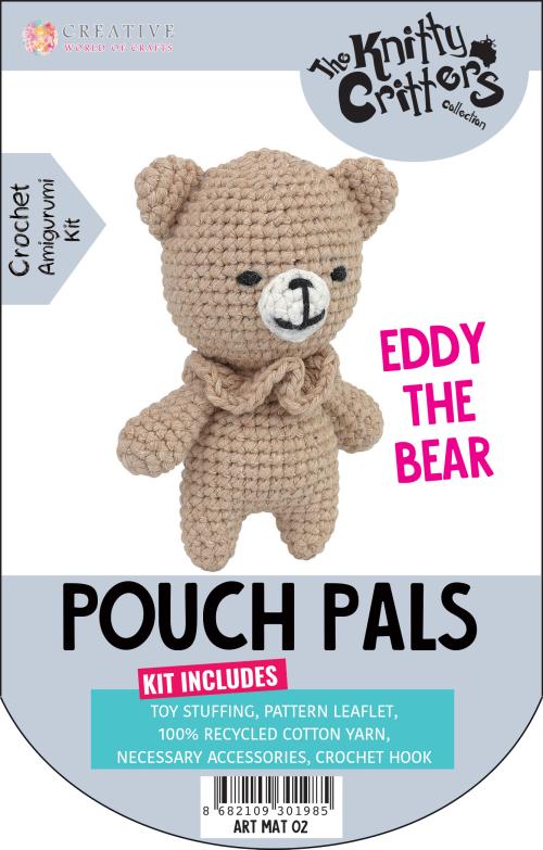 POUCH PALS - EDDY THE BEAR