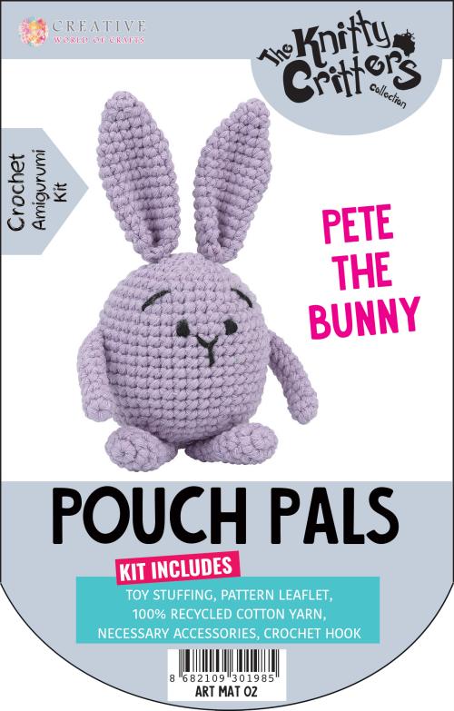 POUCH PALS - PETE THE BUNNY