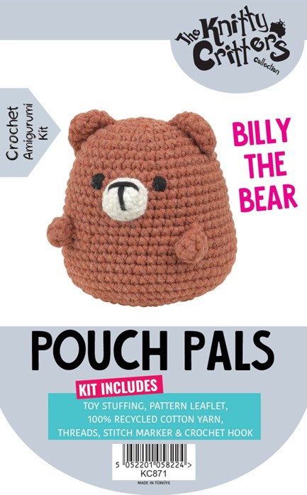 POUCH PALS - BILLY THE BEAR