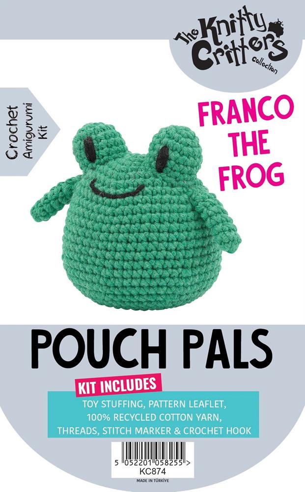 POUCH PALS - FRANCO THE FROG