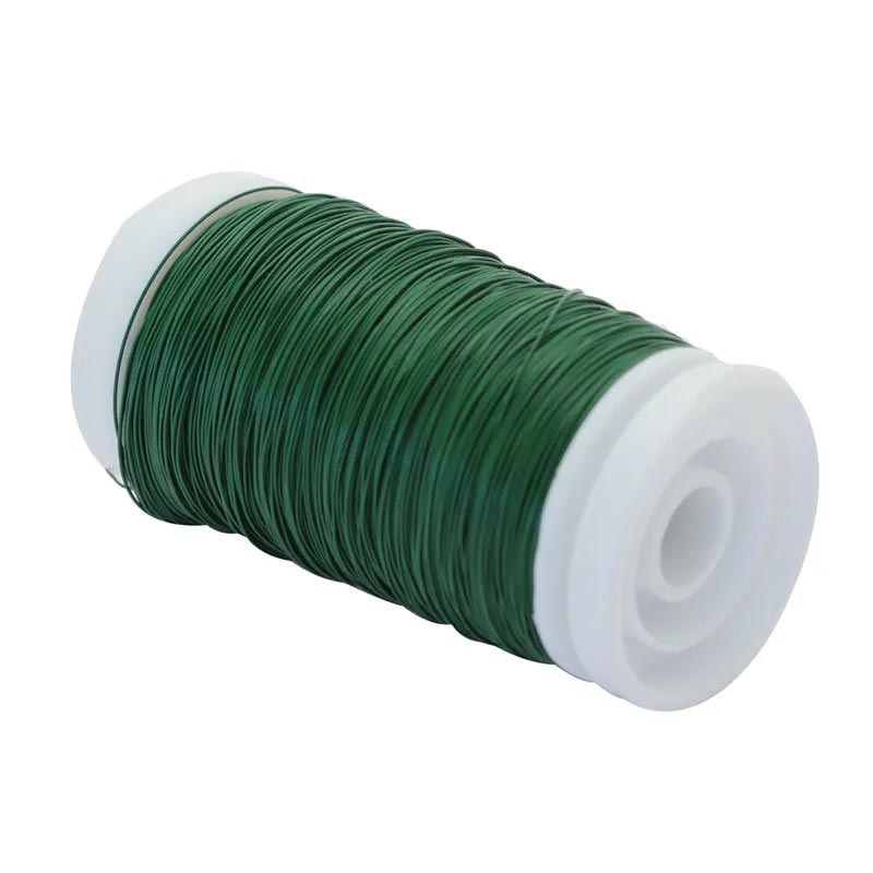 26SWG GREEN WIRE 100G REEL