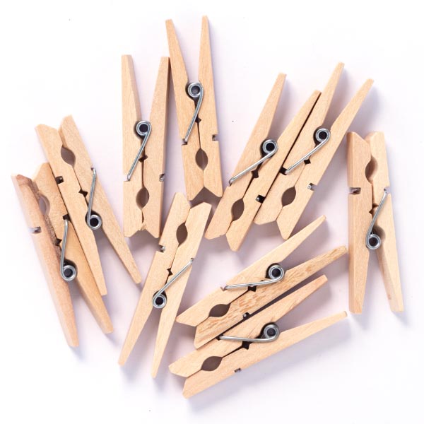 WOODEN PEGS 10PCS