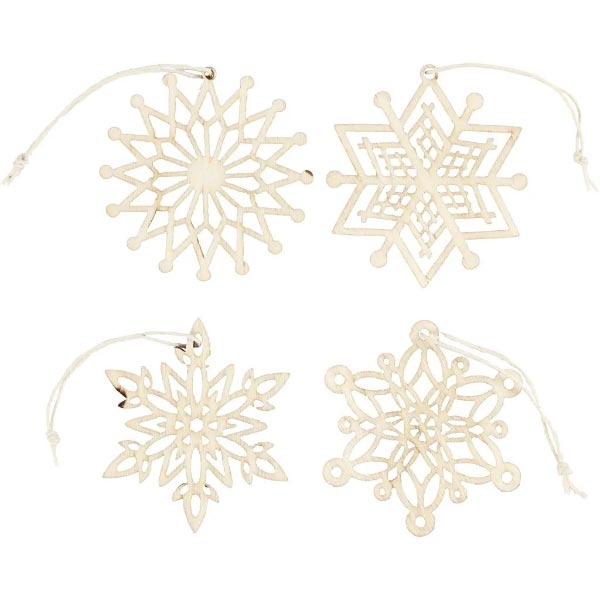 BOX ASSTD SNOWFLAKES 200PCS