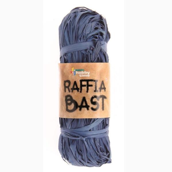 RAFFIA 50G X 10 HANKS DARK BLUE 1