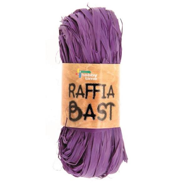 RAFFIA 50G X 10 HANKS LAVENDER 7