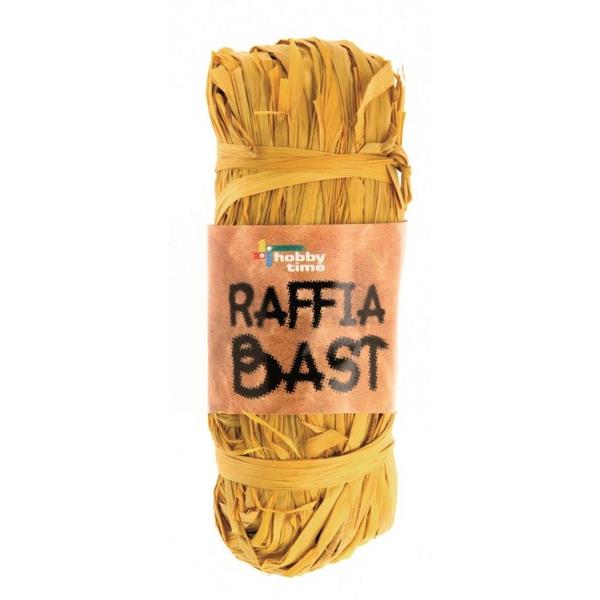 RAFFIA 50G X 10 HANKS YELLOW 8