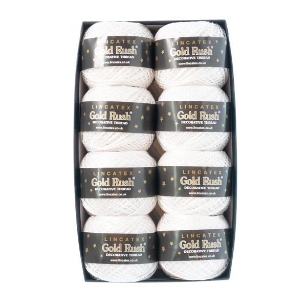 GOLD RUSH THREAD 80M/20G 8 BALLS IRID 10