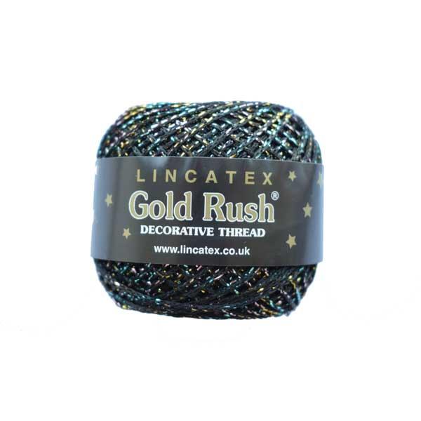 GOLD RUSH THREAD 80M/20G 8 BALLS BLACK 231