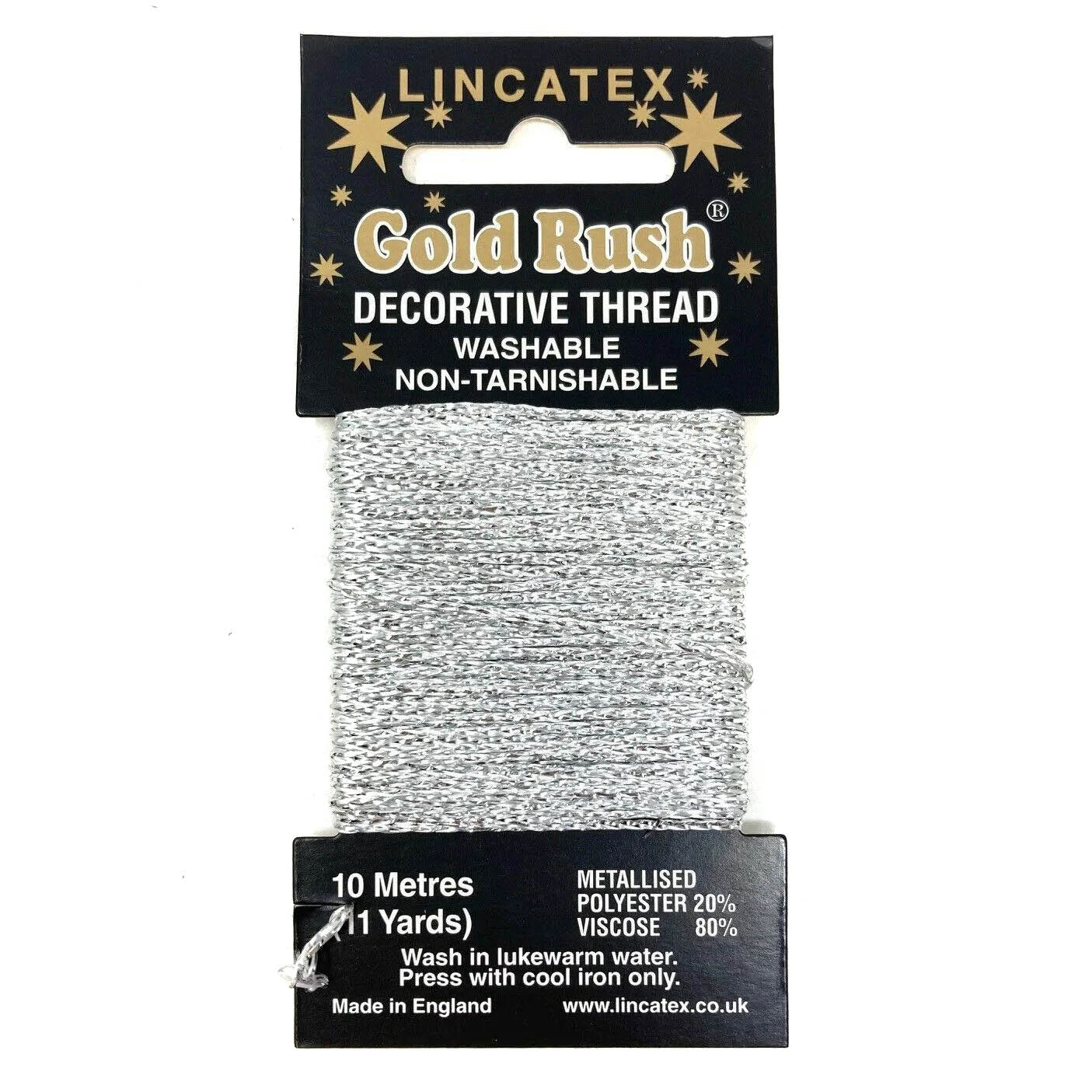 GOLD RUSH 10 X 10M PER CARD Silver