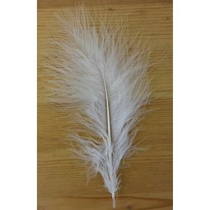 SMALL MARABOU FEATHERS IVORY