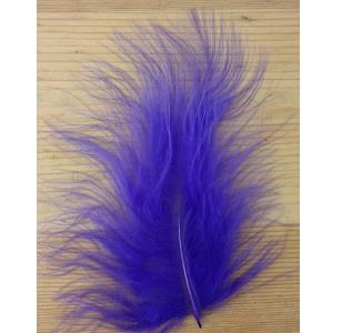 SMALL MARABOU FEATHERS PURPLE