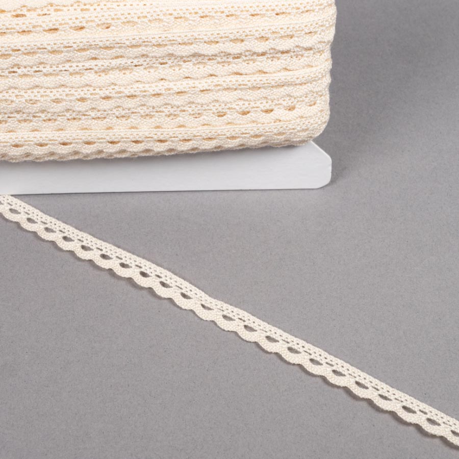10MM COTTON LACE CREAM
