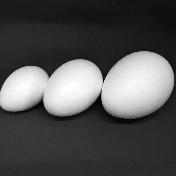 6CM POLYSTYRENE EGG PK20