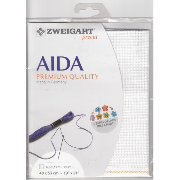 PREMIUM PACK PERL-AIDA 11CT WHITE