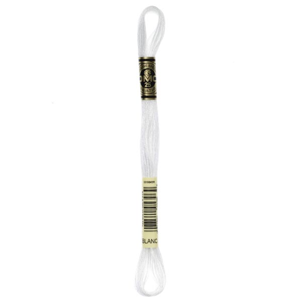 MOULINE EMBROIDERY THREAD BLANC