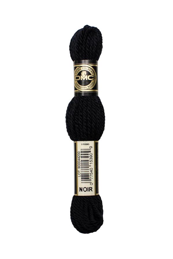 TAPESTRY WOOL 8M 10 SKEINS BLACK