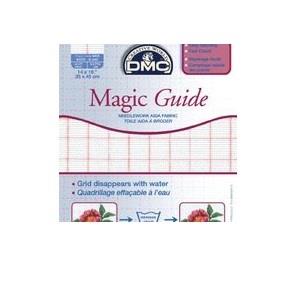 MAGIC GUIDE AIDA 7PTS/CM - 18CT - 38.1X45. BLANC