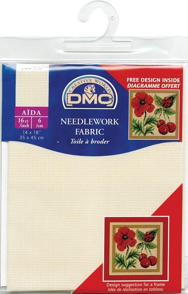 16 Count Cross Stitch Fabric, 16 Ct Aida Cloth, High Quality 16CT  Embroidery Fabric, 16ct White Aida, Cream Aida Cloth 