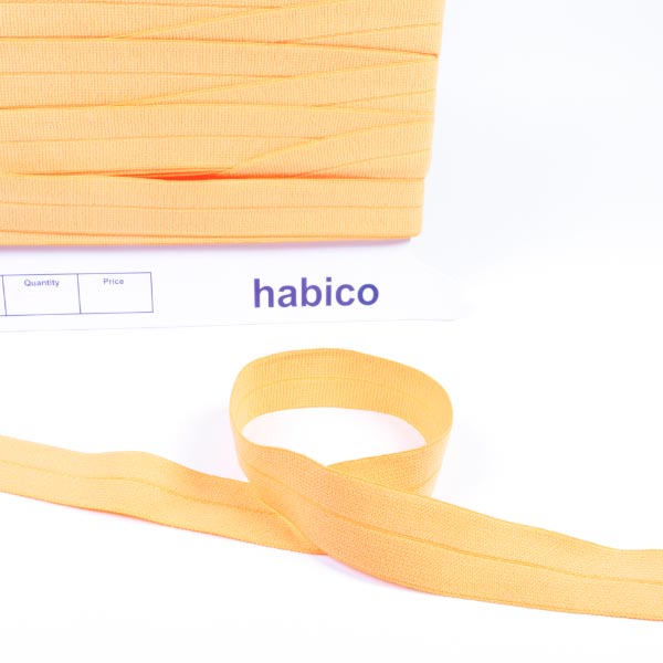 20MM FOLD OVER ELASTIC 20M ORANGE