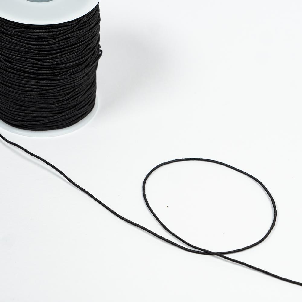 TUBULAR ELASTIC BLACK 100M