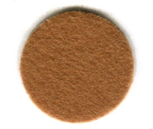 CRAFT FELT SOFT & WASHABLE 22X22CM SQ PK10 Tawny